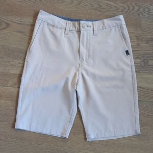 Quiksilver Boys Amphibian 4-way Stretch Tan Shorts